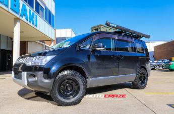 MITSUBISHI DELICA TERRA SATIN BLACK